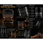Vibe & Virtue Laser Engraved "Retired 2026" Whiskey Glass – Funny Retirement Gift