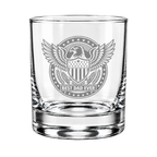 Best Dad Ever Laser Engraved Whiskey Glass (10OZ)