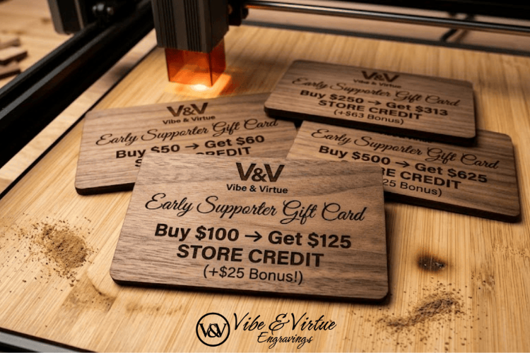 Vibe & Virtue Early Supporters (Gift Card)